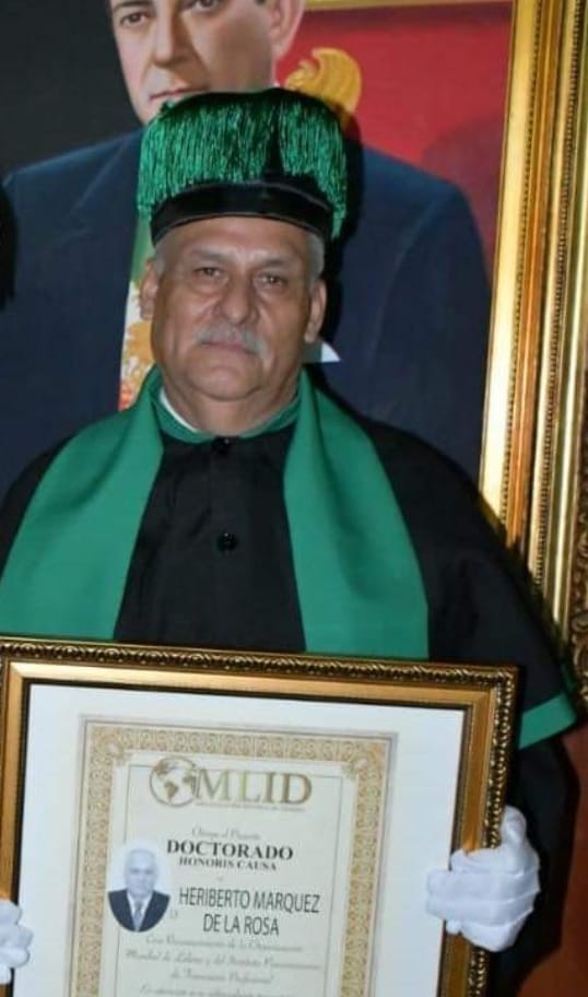 Embajador de Puebla Dr. H.C. Heriberto Marquéz De la Rosa